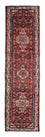 Runner Persisk matta - Nomadic - 343 x 83 cm - mörkröd