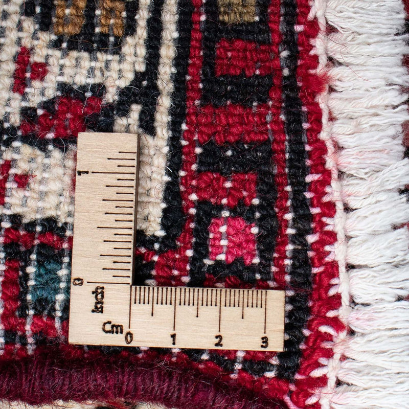 Runner Persisk matta - Nomadic - 323 x 78 cm - mörkröd