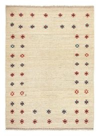 Gabbeh-matta - persisk - 206 x 150 cm - beige