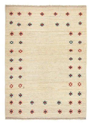 Gabbeh-matta - persisk - 206 x 150 cm - beige