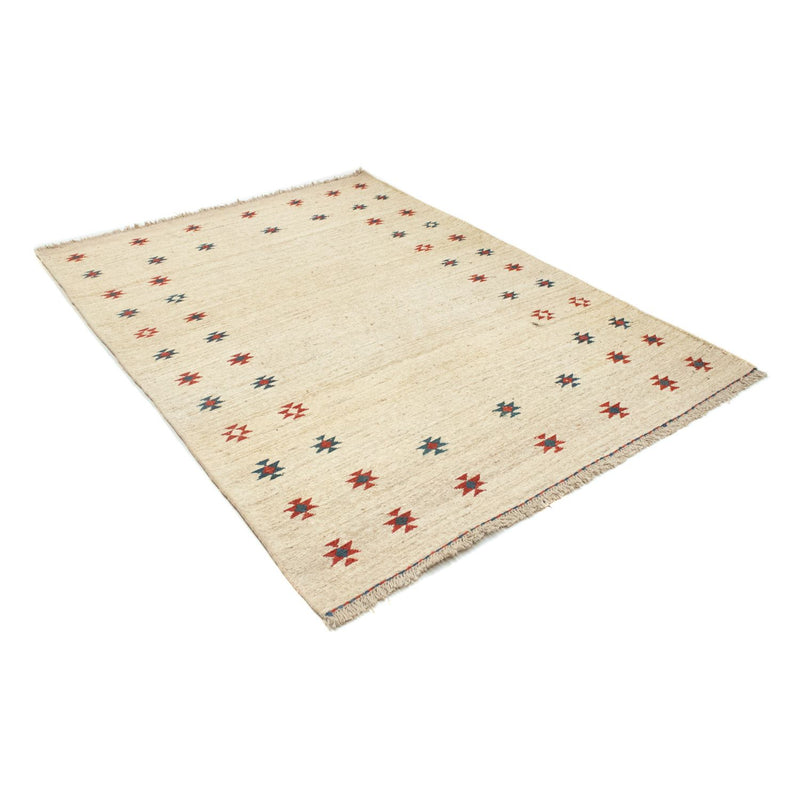 Gabbeh-matta - persisk - 206 x 150 cm - beige