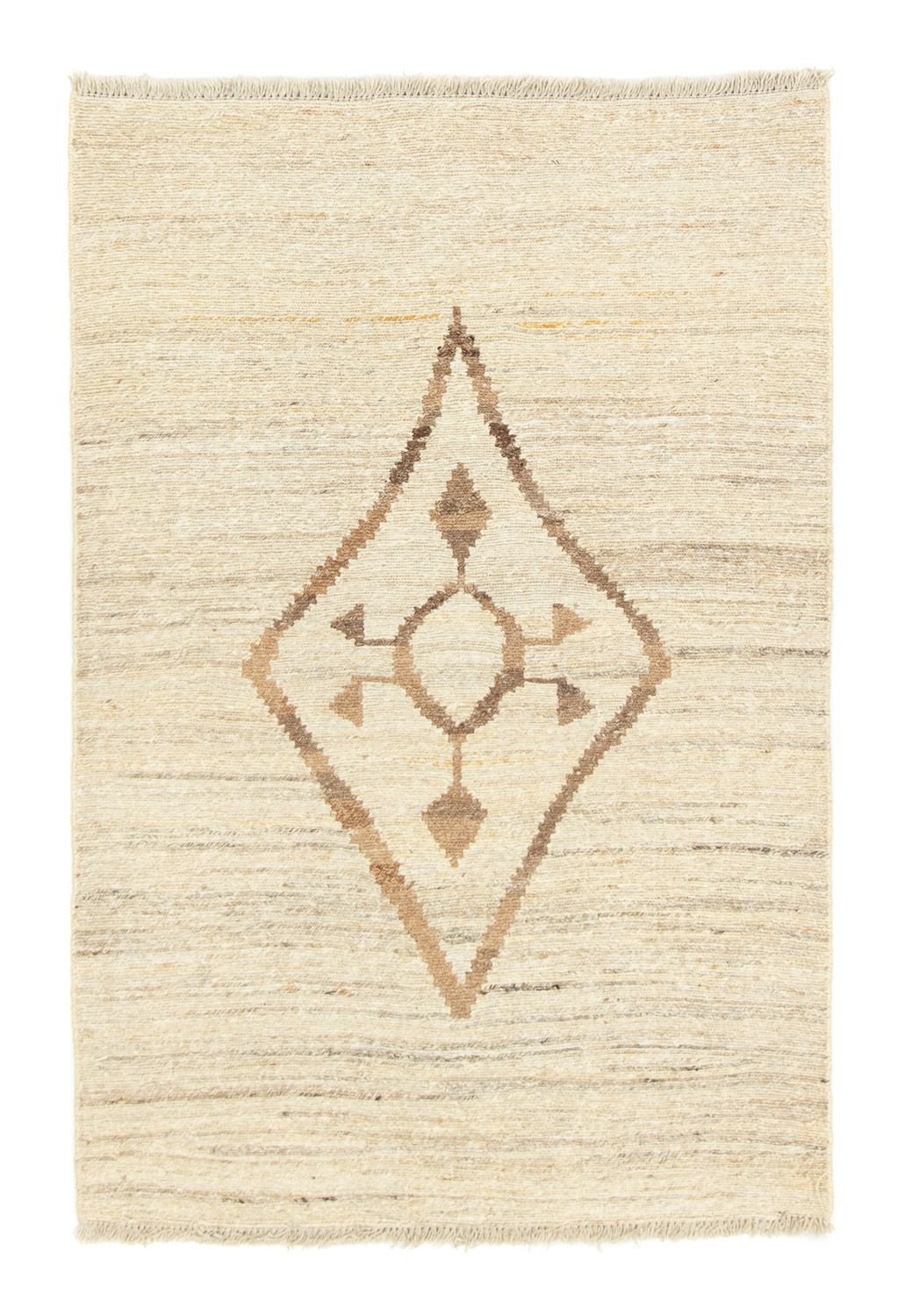 Gabbeh-matta - persisk - 148 x 96 cm - beige