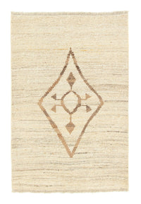 Gabbeh-matta - persisk - 148 x 96 cm - beige