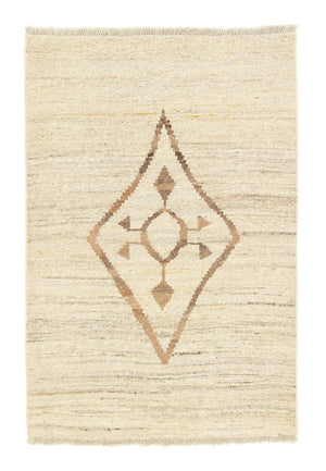 Gabbeh-matta - persisk - 148 x 96 cm - beige