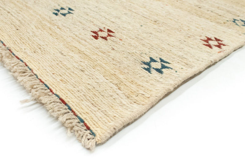 Gabbeh-matta - persisk - 192 x 148 cm - beige