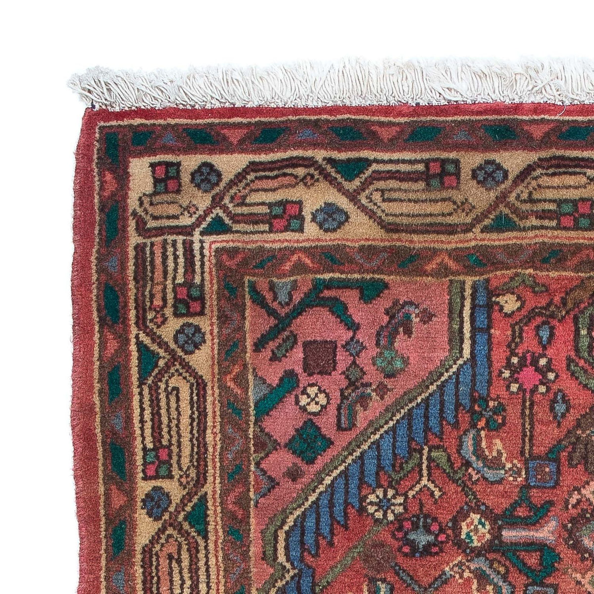 Persisk matta - Nomadic - 155 x 80 cm - ljusröd