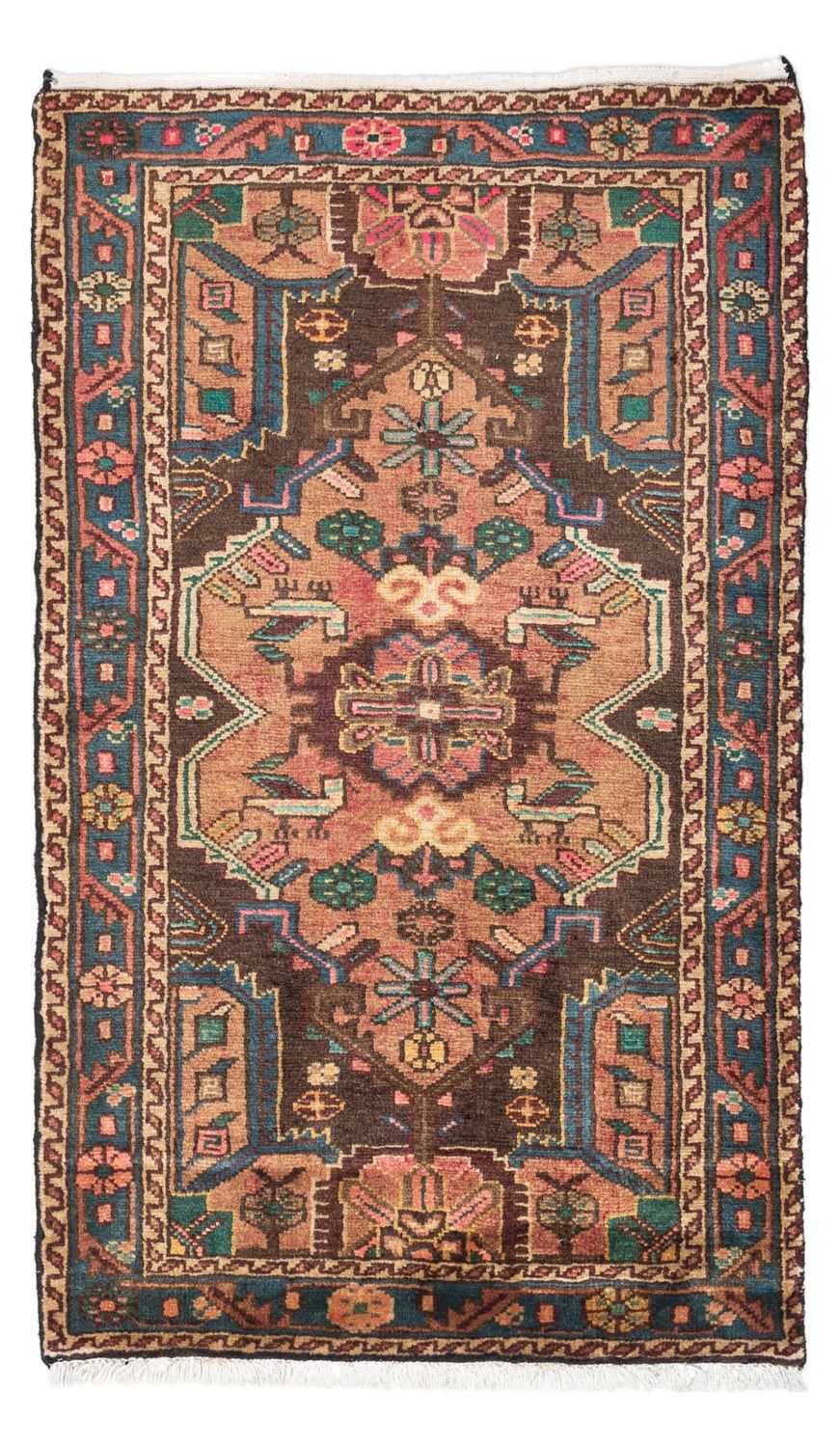 Persisk matta - Nomadic - 135 x 80 cm - ljusröd