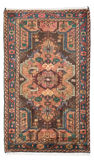 Persisk matta - Nomadic - 135 x 80 cm - ljusröd