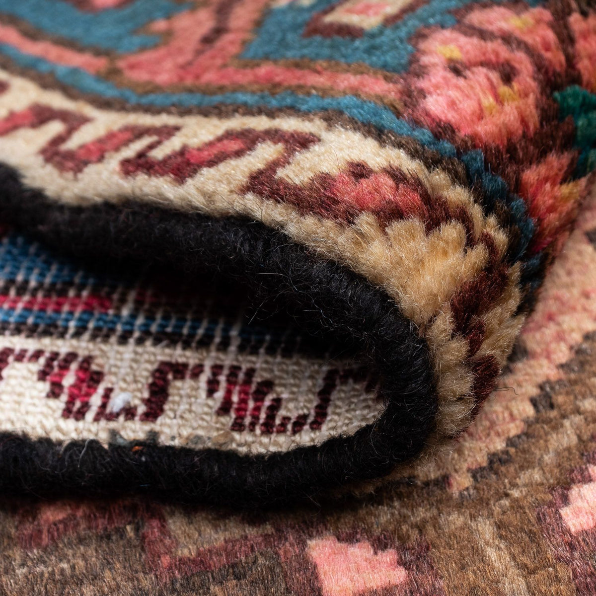 Persisk matta - Nomadic - 135 x 80 cm - ljusröd