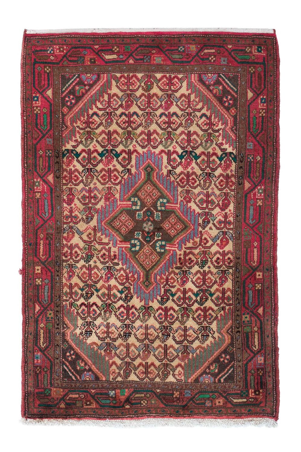 Persisk matta - Nomadic - 125 x 81 cm - beige