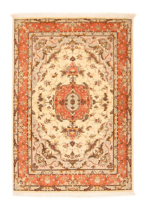 Persisk matta - Tabriz - Royal - 148 x 101 cm - beige