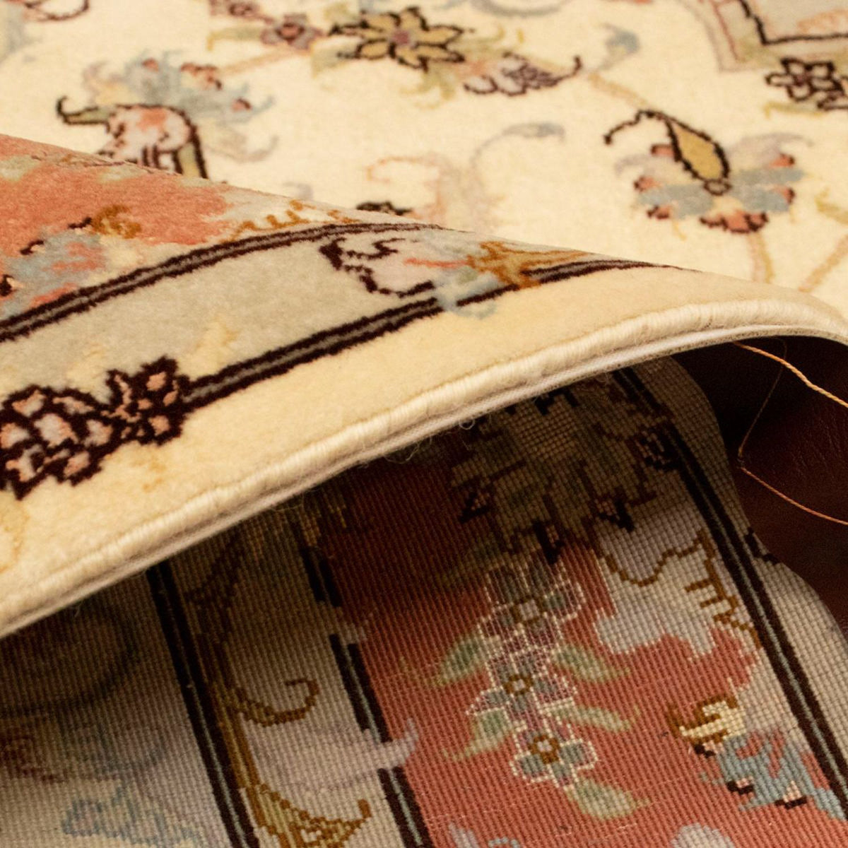 Persisk matta - Tabriz - Royal - 148 x 101 cm - beige