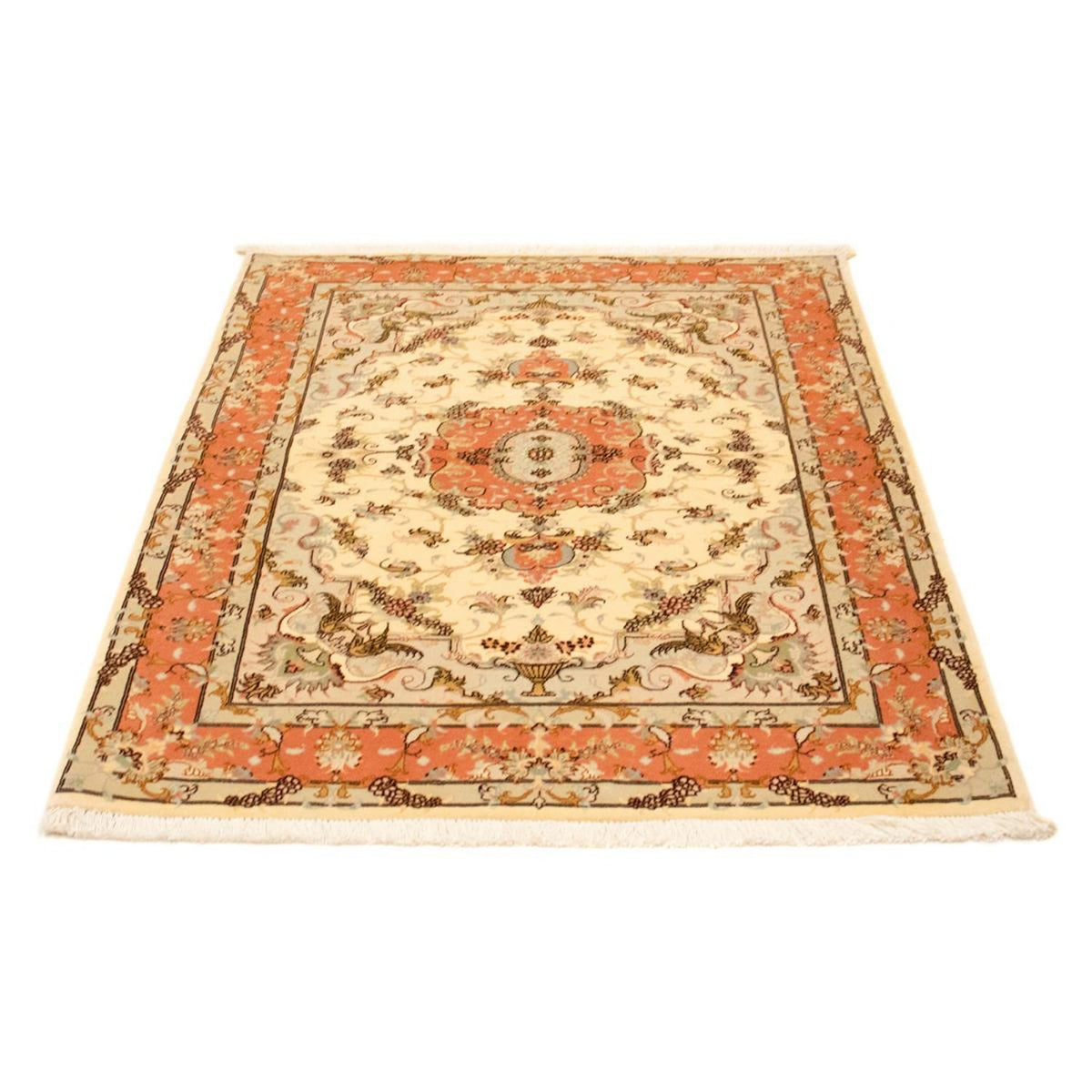 Persisk matta - Tabriz - Royal - 148 x 101 cm - beige
