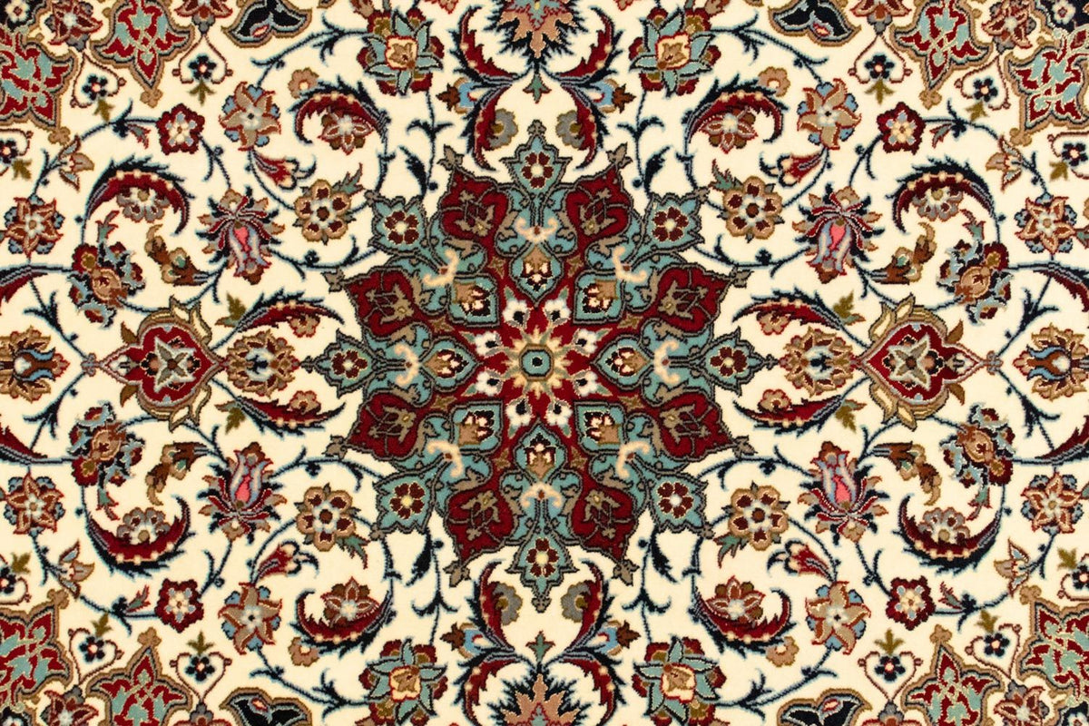 Persisk matta - Isfahan - Premium - 158 x 104 cm - beige