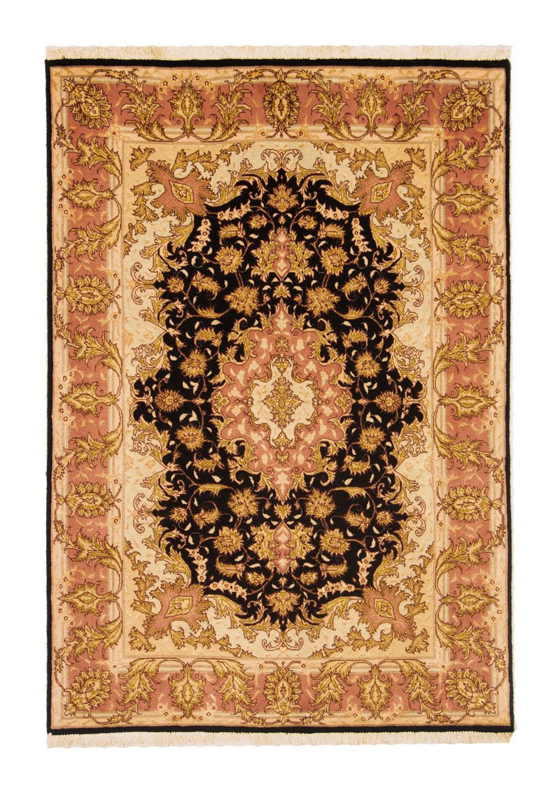 Persisk matta - Tabriz - Royal - 154 x 94 cm - svart