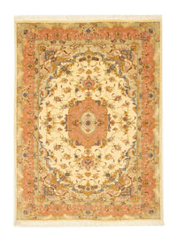 Persisk matta - Tabriz - Premium - 140 x 104 cm - beige