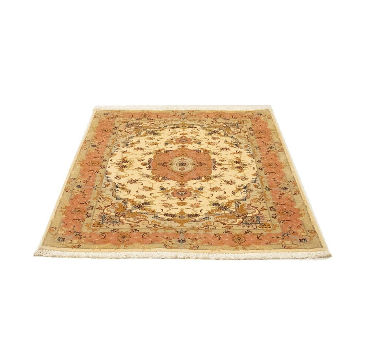 Persisk matta - Tabriz - Premium - 140 x 104 cm - beige