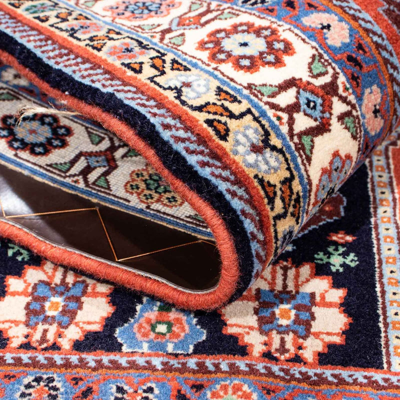 Gabbeh-matta - Kashkuli Persiska - 145 x 105 cm - mörkblå