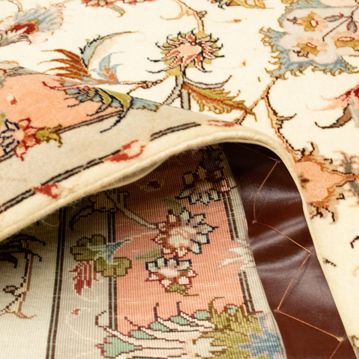 Persisk matta - Tabriz - Royal - 158 x 100 cm - beige