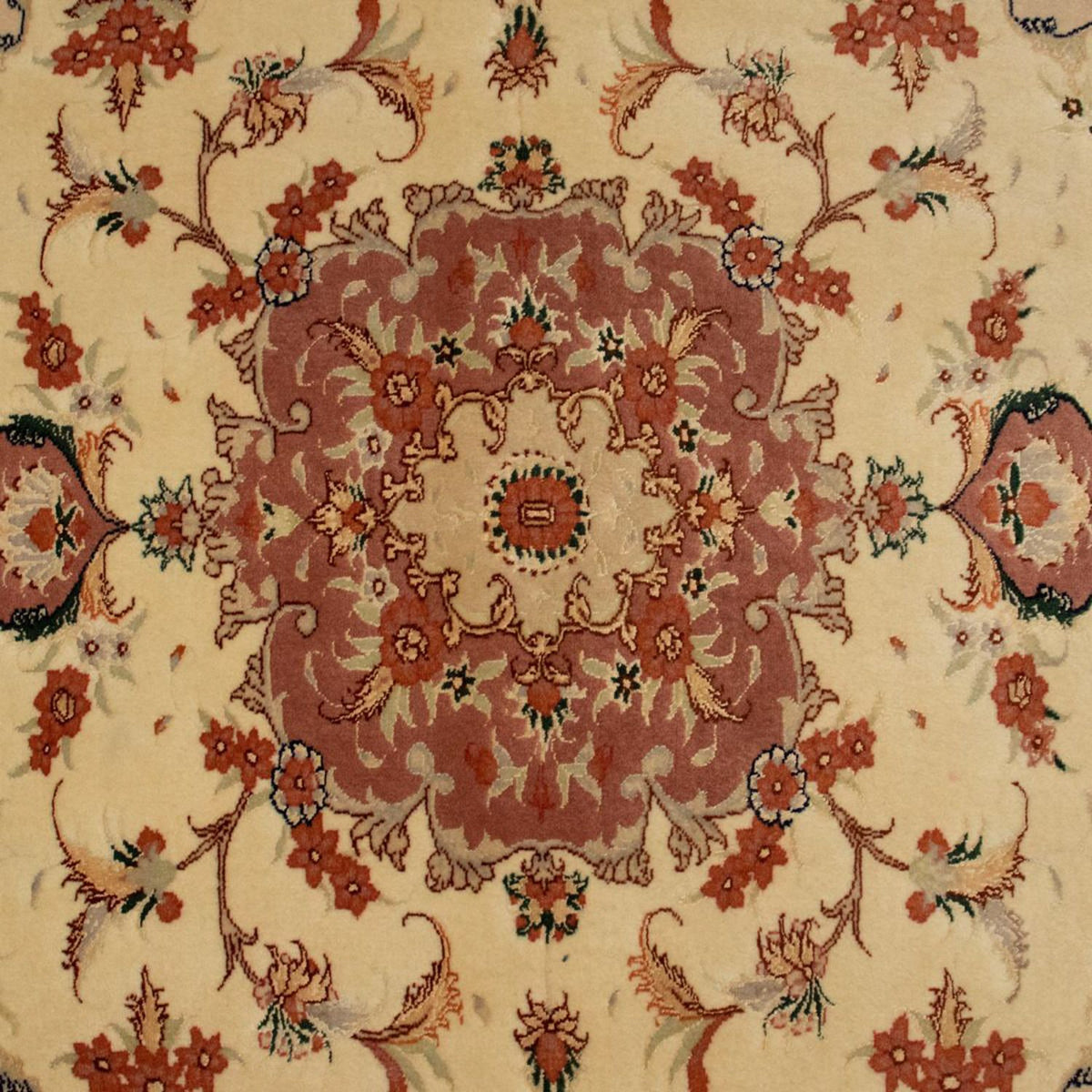 Persisk matta - Tabriz - Royal - 150 x 104 cm - beige