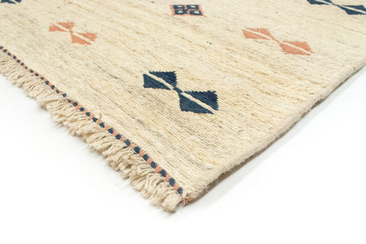 Gabbeh-matta - persisk - 196 x 148 cm - beige