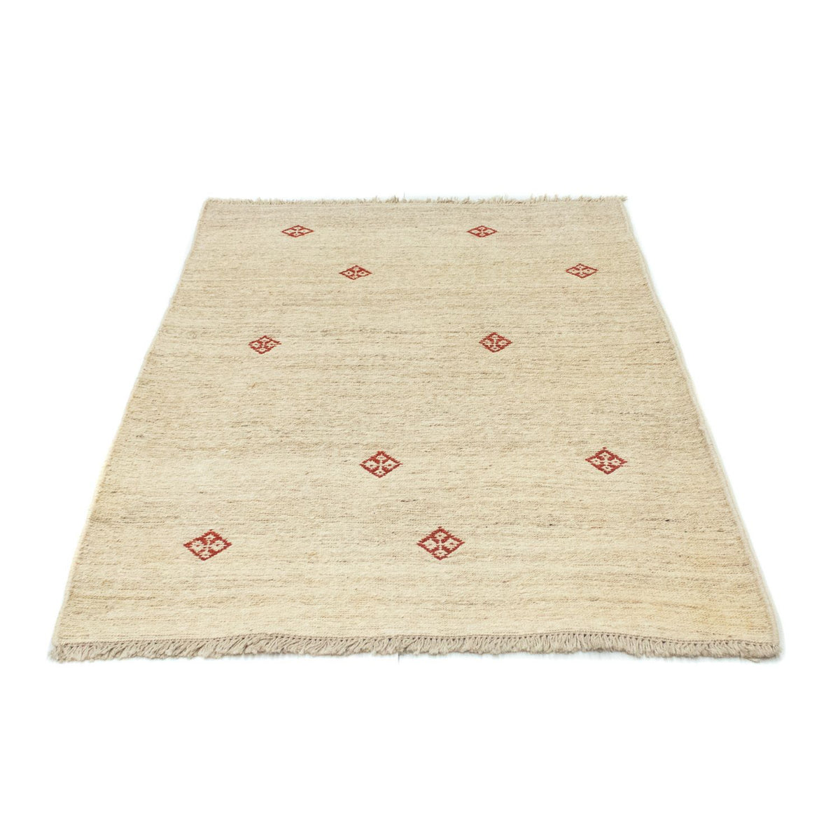 Gabbeh-matta - persisk - 145 x 100 cm - beige