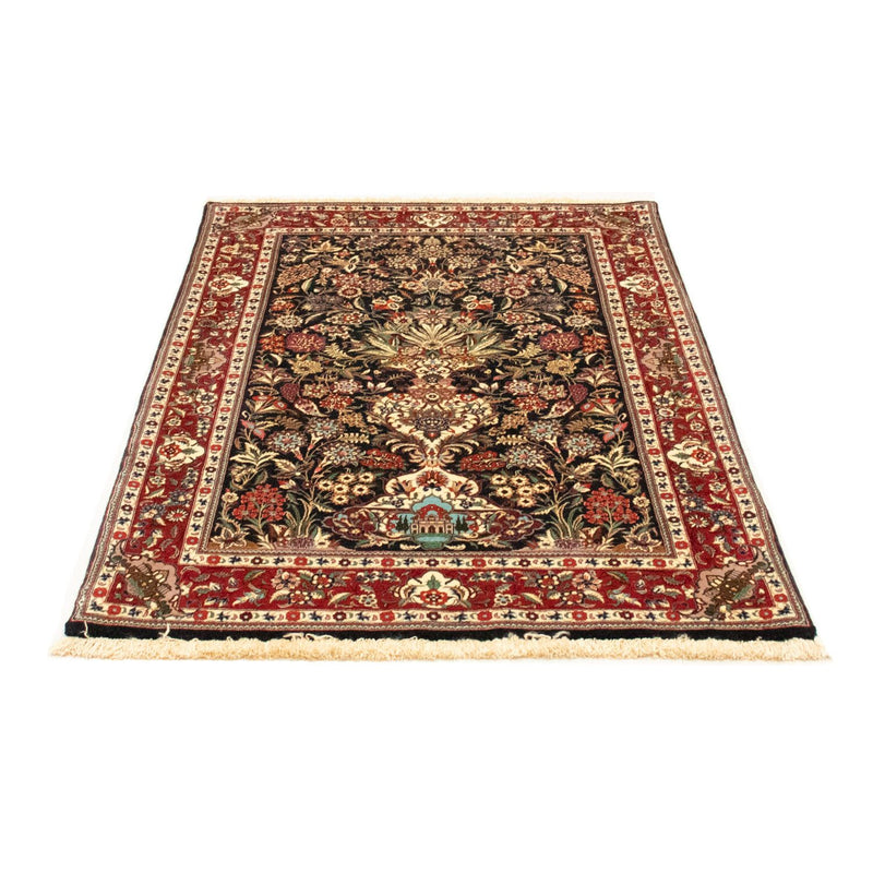 Persisk matta - Ghom - 163 x 107 cm - mörkblå