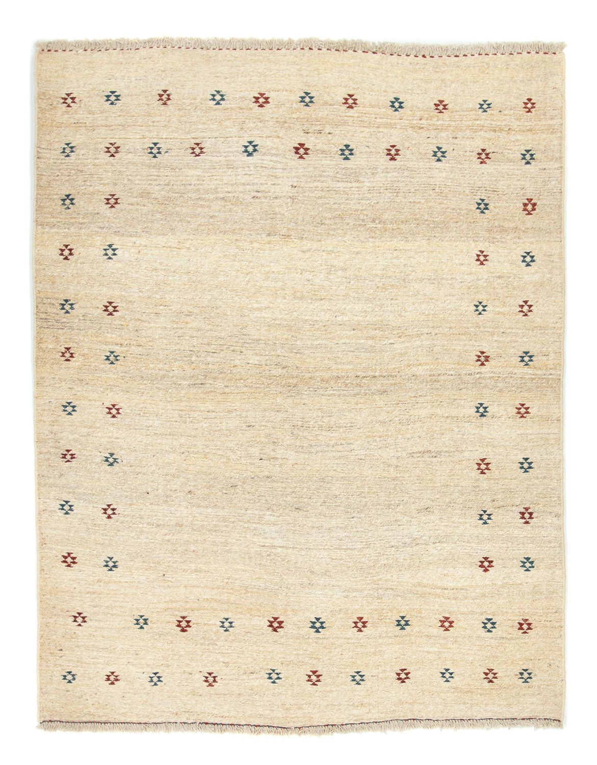 Gabbeh-matta - persisk - 190 x 150 cm - beige