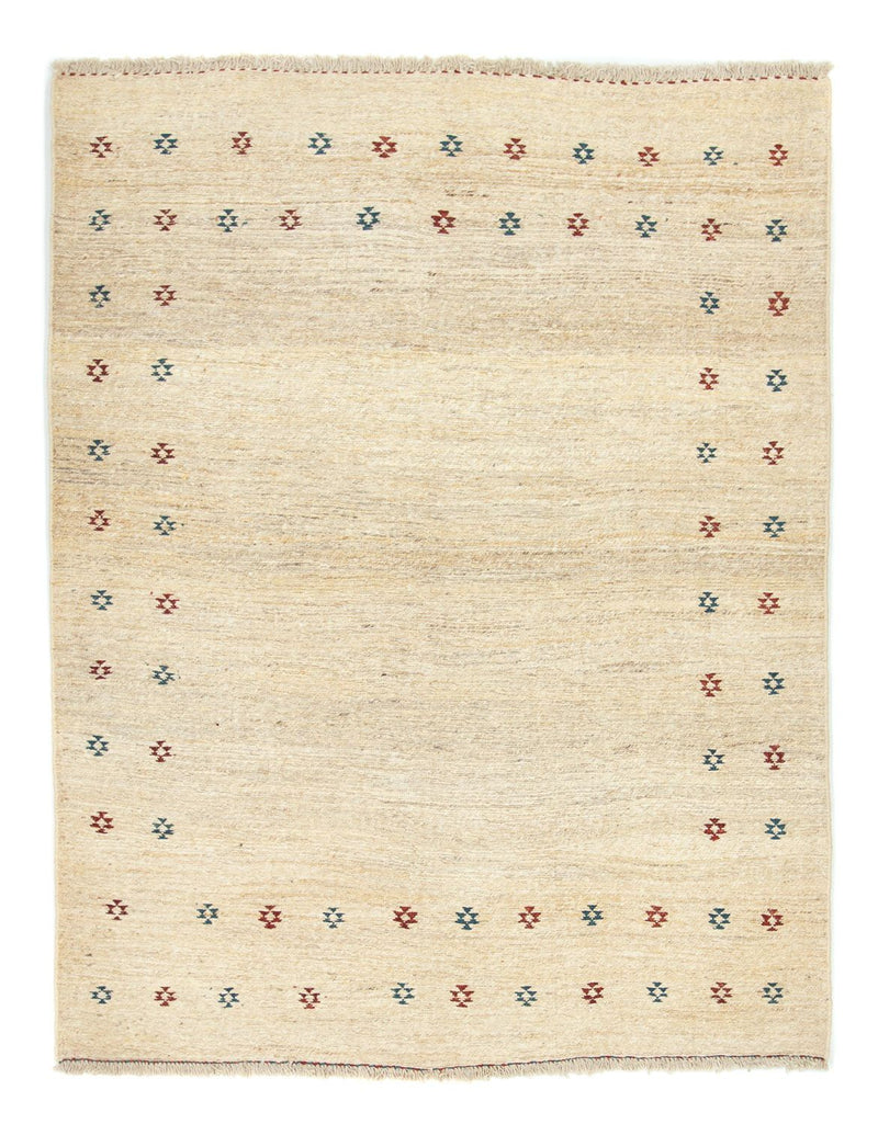 Gabbeh-matta - persisk - 190 x 150 cm - beige