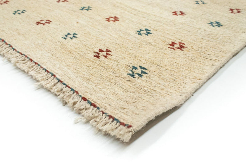 Gabbeh-matta - persisk - 190 x 150 cm - beige