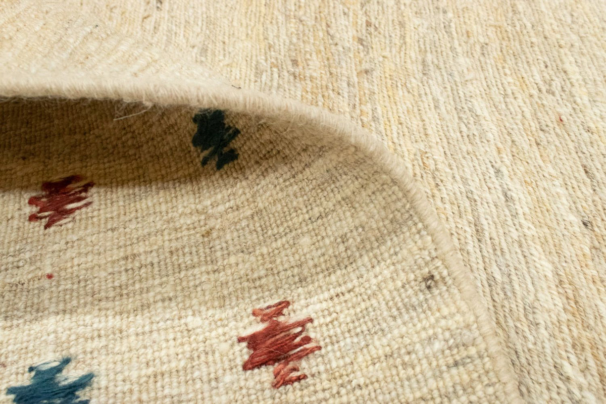 Gabbeh-matta - persisk - 190 x 150 cm - beige