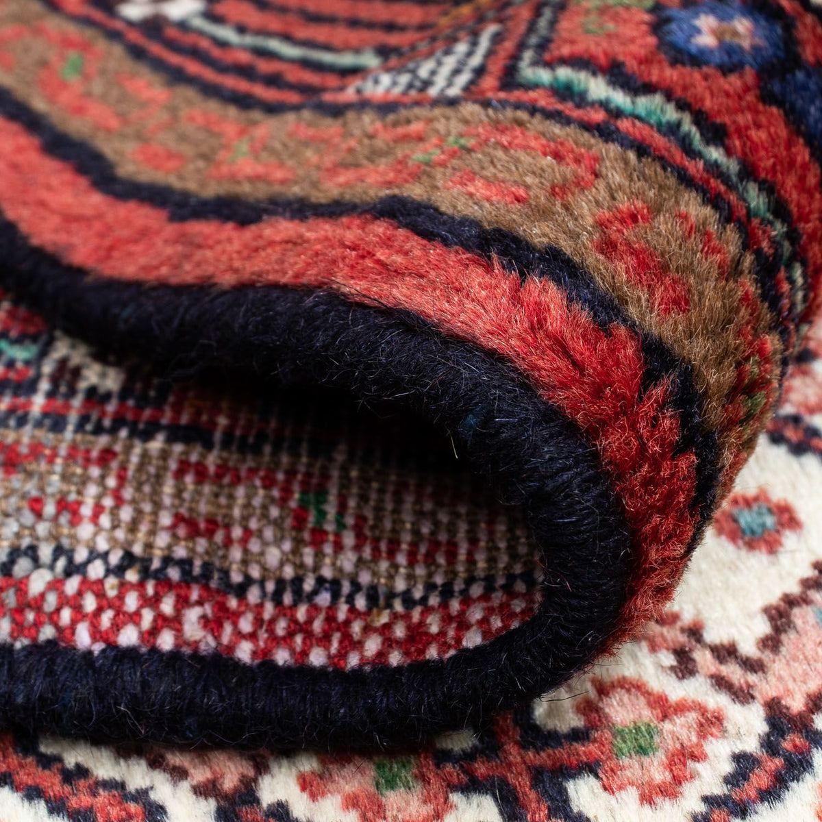 Persisk matta - Nomadic - 134 x 81 cm - beige