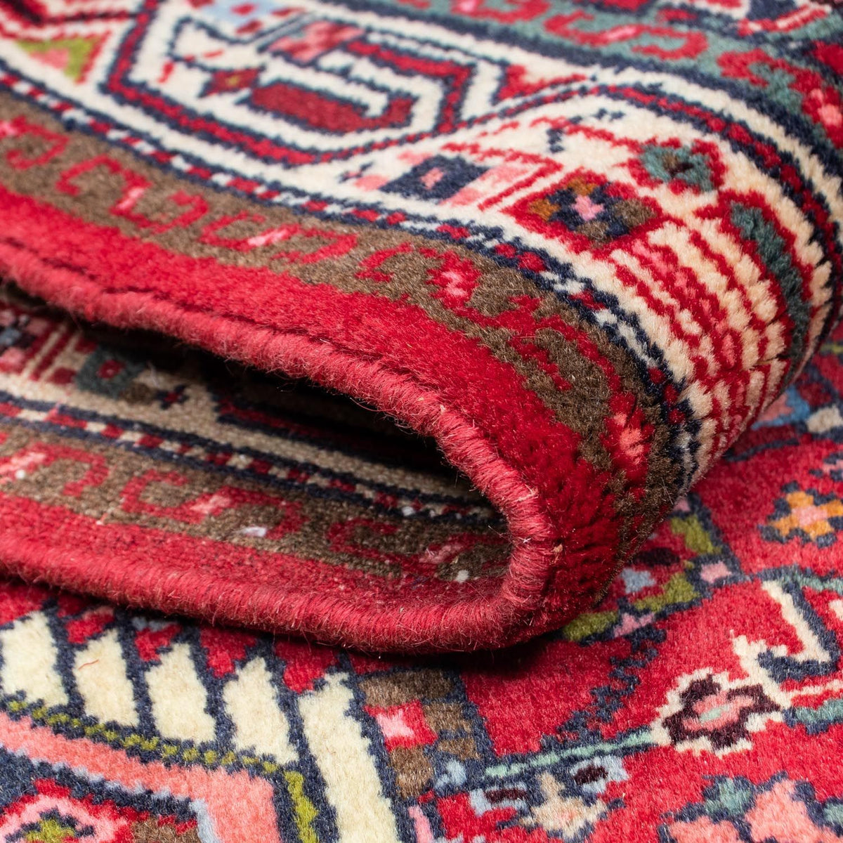 Persisk matta - Nomadic - 116 x 77 cm - röd