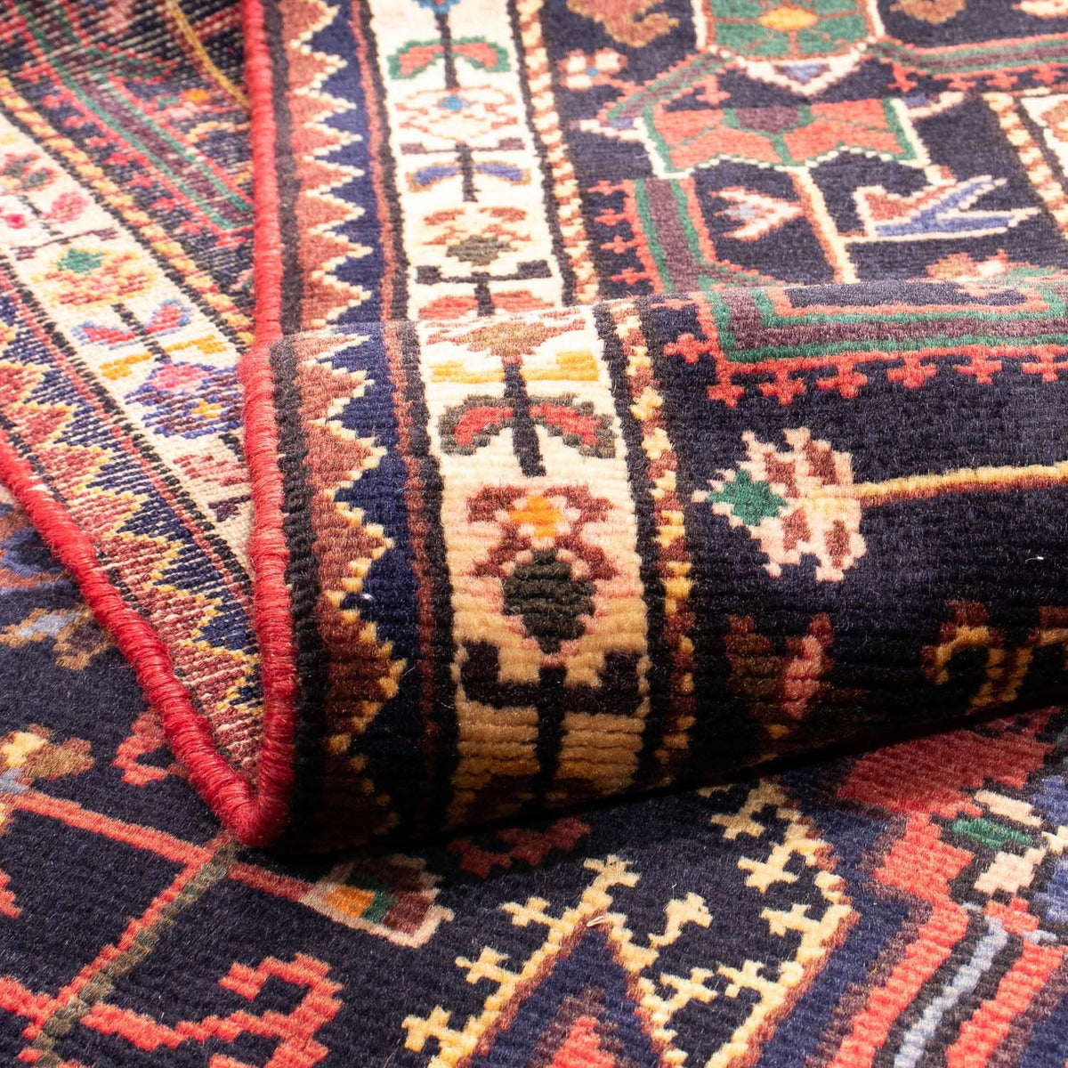 Persisk matta - Nomadic - 226 x 139 cm - röd