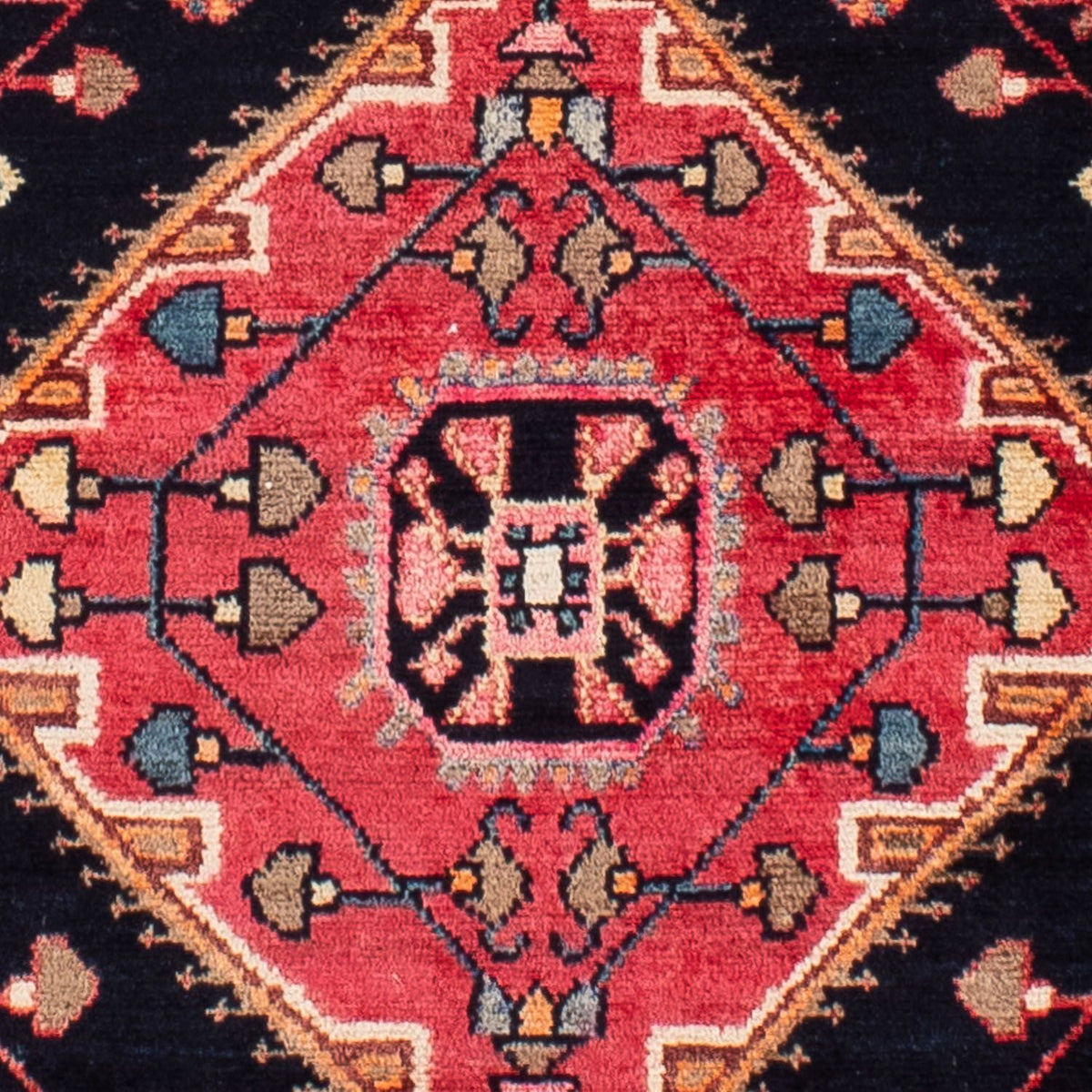 Persisk matta - Nomadic - 220 x 139 cm - mörkblå