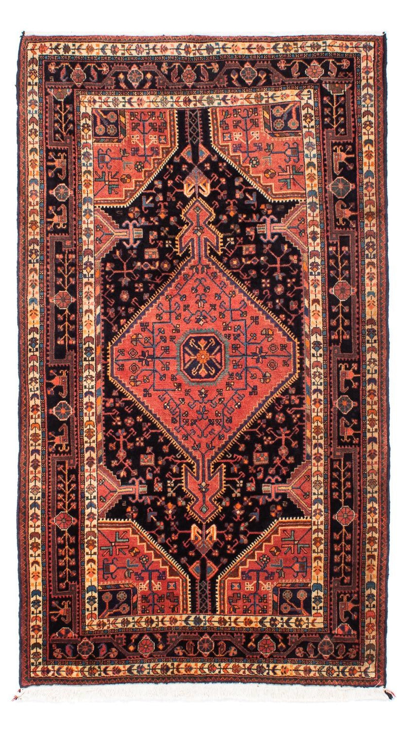 Persisk matta - Nomadic - 220 x 132 cm - mörkblå