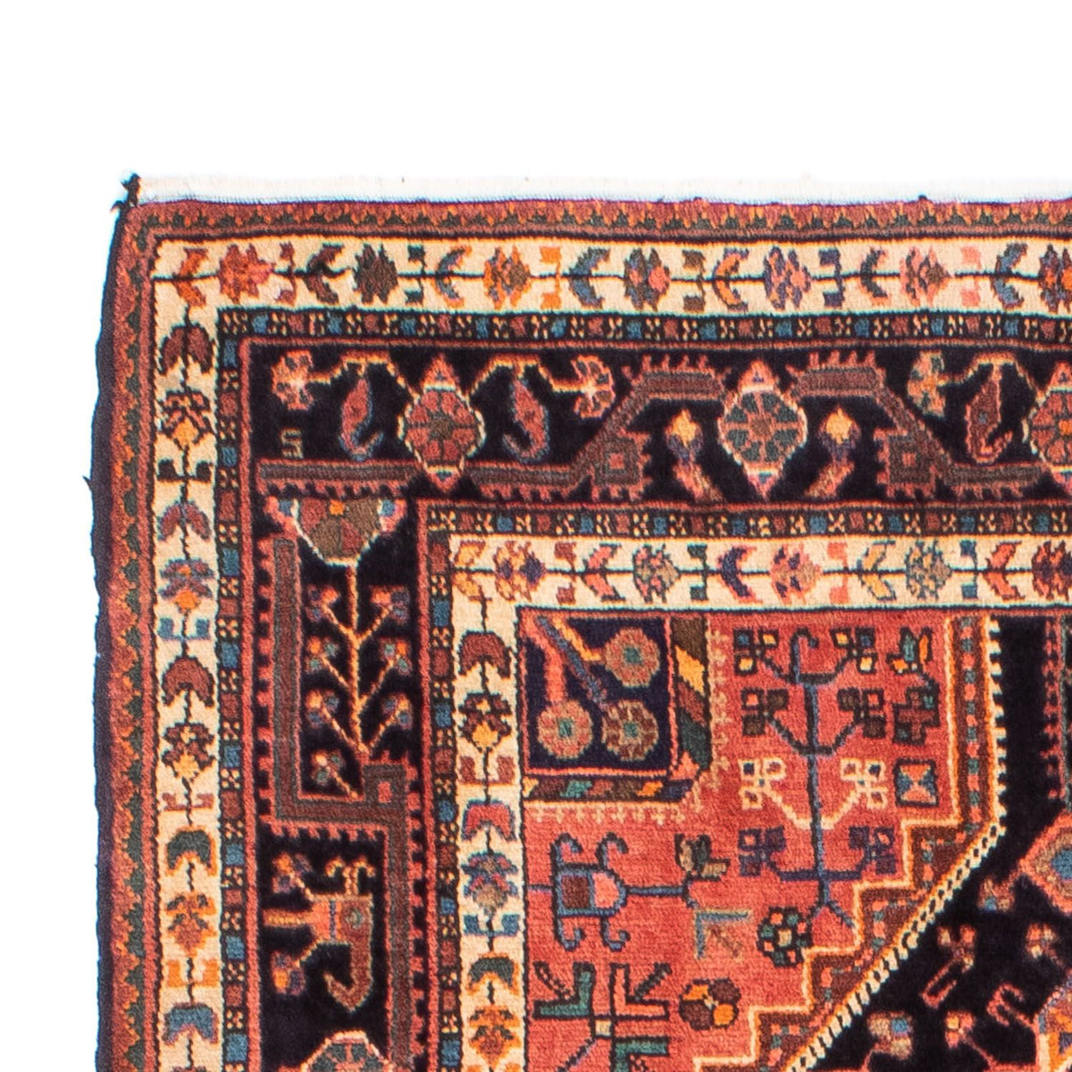 Persisk matta - Nomadic - 220 x 132 cm - mörkblå