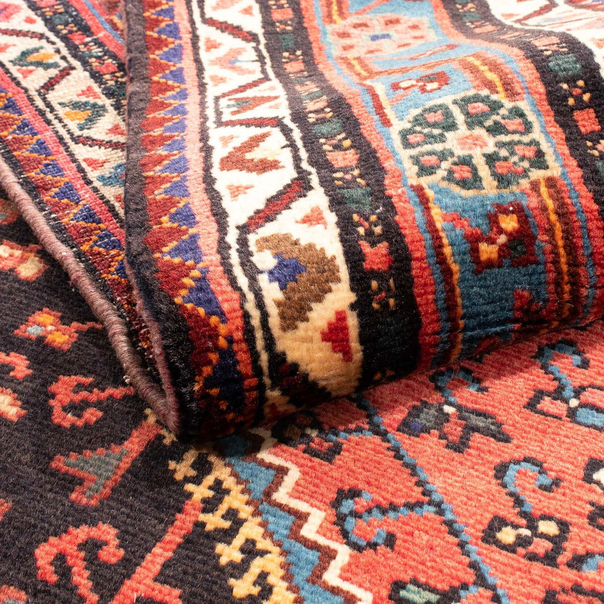 Persisk matta - Nomadic - 226 x 139 cm - mörkblå