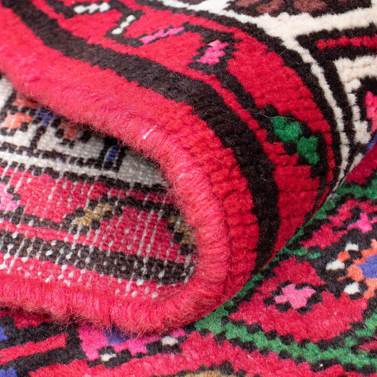 Runner Persisk matta - Nomadic - 386 x 84 cm - röd