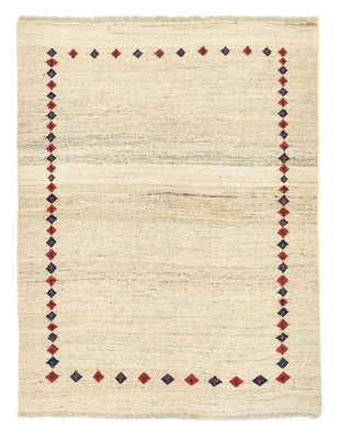 Gabbeh-matta - persisk - 192 x 148 cm - beige