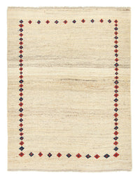 Gabbeh-matta - persisk - 192 x 148 cm - beige