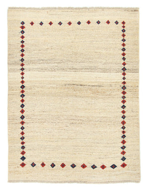 Gabbeh-matta - persisk - 192 x 148 cm - beige