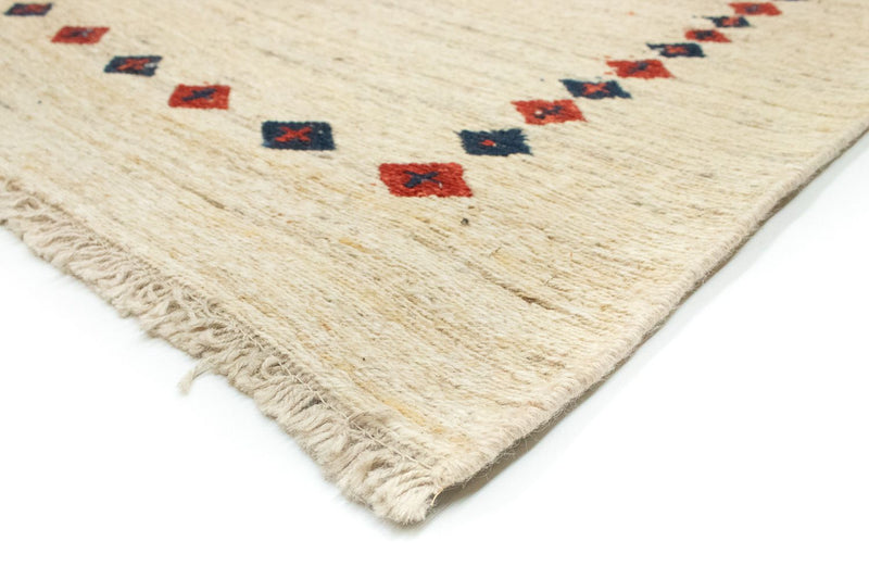 Gabbeh-matta - persisk - 192 x 148 cm - beige