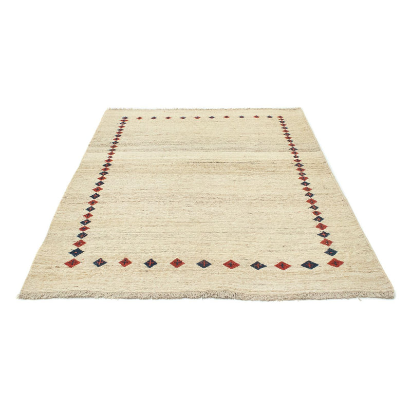 Gabbeh-matta - persisk - 192 x 148 cm - beige