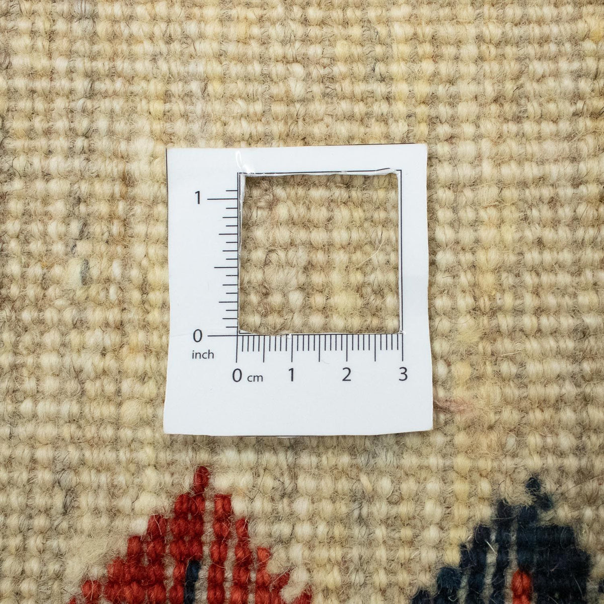 Gabbeh-matta - persisk - 192 x 148 cm - beige