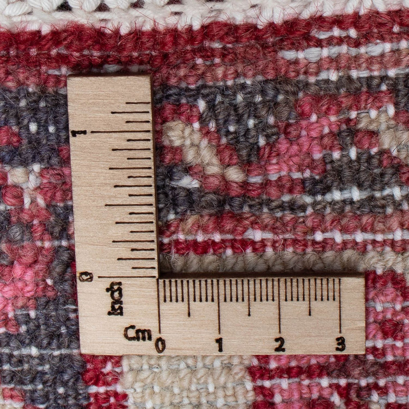 Runner Persisk matta - Nomadic - 410 x 85 cm - mörkröd