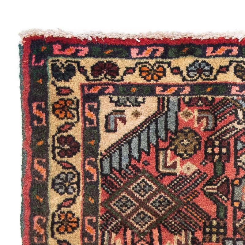 Persisk matta - Nomadic - 84 x 64 cm - ljusröd