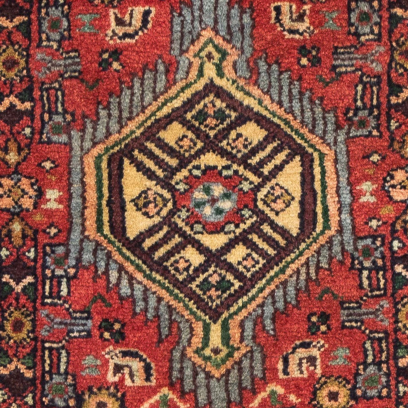 Persisk matta - Nomadic - 87 x 62 cm - mörkröd