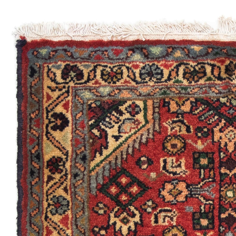 Persisk matta - Nomadic - 87 x 62 cm - mörkröd