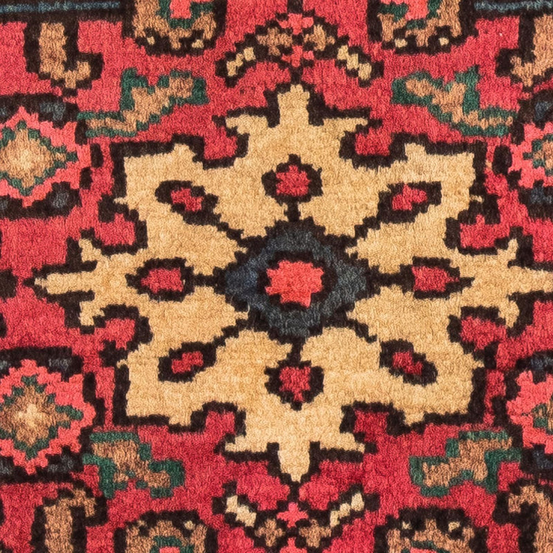 Persisk matta - Nomadic - 91 x 70 cm - mörkröd